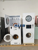 Machine à laver les baskets à monnayeur, sécheuse à chaussures, équipement industriel de nettoyage de chaussures, niveau d'eau réglable, temps de rinçage