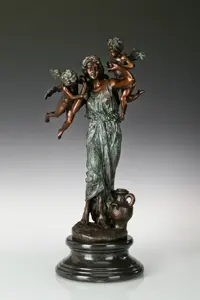 EP-013 engel skulptur dame statue erte skulptur