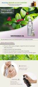 中国工場供給 最高価格 純粋エッセンシャルオイル ウィンターグリーンオイル 痛み止め ウィンターグリーンフレグランスオイル - Product Image 5