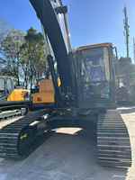 Excavatrice sur chenilles Unstoppable TH225C 22,5T 1,1m³ pour les travaux de terrassement routier, les excavations de masse et les crevasses de fondations importantes