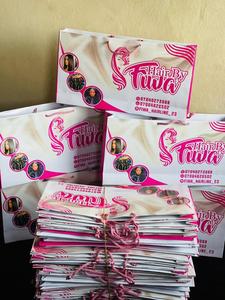 ถุงกระดาษของขวัญพิมพ์โลโก้สองด้านพร้อมหูหิ้ว - Product Image 4