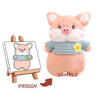 Porte-clés en peluche super doux et long, jouets personnalisés OEM avec aimant, broderie en nylon, rembourrage en PP