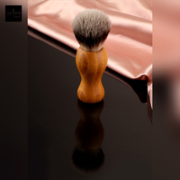 EYA Ensemble de pinceaux de maquillage en gros, pinceau à poudre et à barbe avec manche en bois, cosmétique de qualité supérieure pour le toilettage du visage et du visage