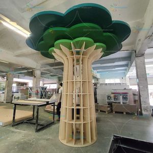 Armario de Madera para Niños Chiquitos, Mueble Moderno para Guardería, Jardín de Infancia, Biblioteca y Sala de Lectura - Product Image 2