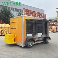 VIN Petite Camionnette Rapide pour Hot-dogs, Glaces, Café, Burgers, Remorque de Restauration Mobile, Camion de Thé aux Bulles avec Équipement de Cuisine Complet