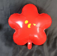Custom Bloem Vorm Folie Ballonnen Valentijn Gift Mylar Ballonnen Weggeefactie Goedkope Cadeau Ballonnen