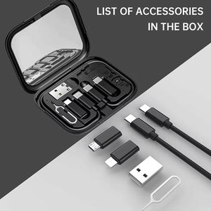 Produits tendance 2025 Nouveautés UUTEK UC017 Ensemble de câbles de charge USB C PD60W avec adaptateur de charge et support de téléphone Câble de données - Product Image 3