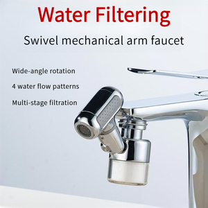 Adattatore <span class=keywords><strong>per</strong></span> rubinetto regolabile in ottone con filtro bagno lavello da cucina rubinetto da cucina facile da installare estensione del rubinetto - Product Image 4