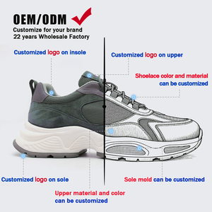 Chaussures décontractées de luxe pour hommes, style chunky, pour la marche, B30 – Fabricants OEM/ODM de baskets personnalisées pour hommes - Product Image 4