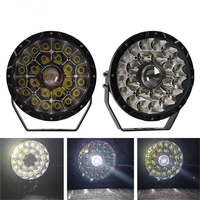 AURON Luz de Trabajo LED Redonda de Alta Calidad de 9 Pulgadas, 12V 42W, Color Blanco, 4x4 Todoterreno, DRL, para Camioneta, ATV, Coche, Motocicleta, Modificación/Actualización