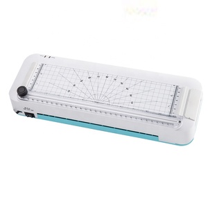 OL188 <span class=keywords><strong>Plastifieuse</strong></span> de pochettes de bureau A4 chaude avec tondeuse et perforateur pour formats de papier A5 et <span class=keywords><strong>A6</strong></span> - Product Image 5