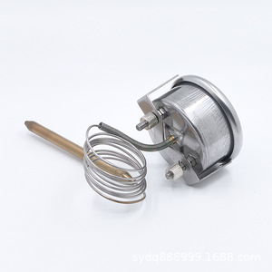 Termómetro de Horno de Pizza Capilar de Acero Inoxidable de Alta Temperatura 500C con Esfera Negra y Características Resistentes, Venta al por Mayor - Product Image 3