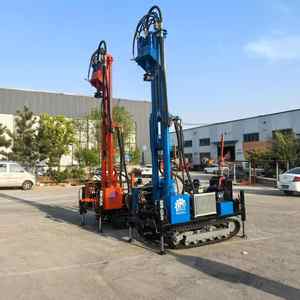 Nueva Perforadora de Roca Portátil, Equipo de Perforación de Pozos de Agua de 320 m, Perforadora de Orificios de 42 kW con Motor Diésel, Equipo Rotatorio con Componentes Principales - Product Image 3