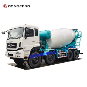 Camion malaxeur à béton Dongfeng 8x4 type 12 m3 DCI 420 Hp moteur E2 LHD camion malaxeur