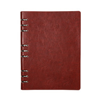 Carnet de notes professionnel haut de gamme A5 à couverture souple en PU, avec logo personnalisable et 100 feuilles, idéal pour le bureau