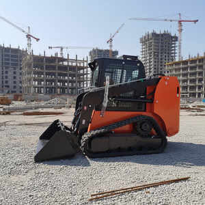 Chargeuse compacte LUYUE avec pompe hydraulique Cummins, garantie 1 an - Chenilles en caoutchouc, débroussailleuse, niveleuse <span class=keywords><strong>de</strong></span> terrain, broyeur <span class=keywords><strong>de</strong></span> souches - Product Image 5