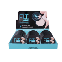 Fond de teint en poudre compacte pour peau foncée, marque privée, sans huile, fini mat, palette de poudre pressée, couvrance totale, maquillage