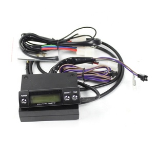 Minuterie <span class=keywords><strong>Turbo</strong></span> numérique 12V, indicateur de Performance électrique universelle, pour voiture - Product Image 2
