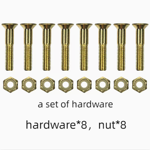 Cabeza plana para monopatín profesional, tornillos y tuercas para monopatín - Product Image 5