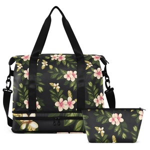 Wholesale Leisure Travel <b>Bag</b> Customs Hawaii Print Dry and Wet Separation Sports Fitness <b>Training</b> <b>Bag</b> Duffel <b>Bag</b> - Product Image 2