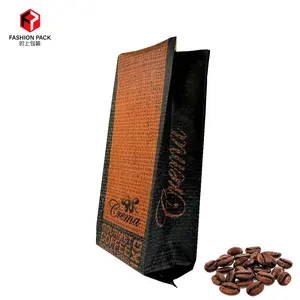 China Supplier Wholesale Custom Coffee Aluminum Foil Plastic Packaging Bag With Valve