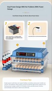 Incubateurs 500 et Hatcher, contrôleur Xm18 pour poulets, 392, 300, 256 œufs, incubateur automatique pour canaris, 300 œufs - Product Image 5
