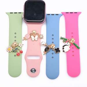 เครื่องประดับตกแต่งนาฬิกาสำหรับสายรัดข้อมือโลหะขาตกแต่งเล็บสำหรับ iWatch อุปกรณ์เสริมสำหรับสายรัดข้อมือกีฬา - Product Image 2