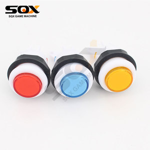 カラフルなアーケードゲーム機アクセサリープラスチックプッシュボタンスイッチアメリカンスタイルプッシュボタン - Product Image 6