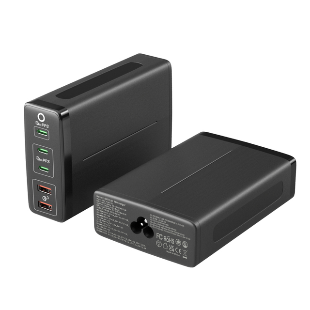 Top Selling Products 2024 Usb-c Power Adapter Cube Block 245W PD3.1 Desktop GaN PD Charger