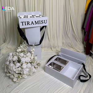 ถาดใส่ขนมแบบพกพาพร้อมสายสะพายไหล่สำหรับใส่คานนอลี ทีรามิสุ ป๊อปคอร์น และขนมอื่นๆ - Product Image 2