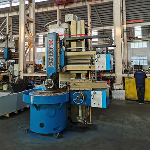 เครื่องกลึงโลหะแบบแมนนวลงานโลหะแนวตั้งแบบกำหนดเองสำหรับงานกลึงงานหนักสำหรับบริษัทการค้า - Product Image 4