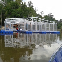 Maison flottante/usine de base de ponton de maison d'eau