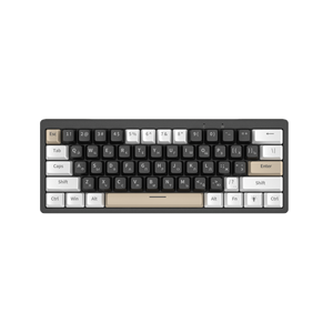 AG61 Nuevo Teclado Mecánico para Juegos USB 60% con Interruptores Azules, Mini, Personalizado, RGB, de Plástico, Anti-Ghosting, en Español y Ruso - Product Image 1