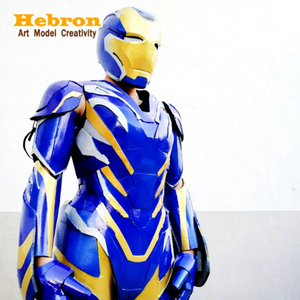 Disfraz de Iron Man para Halloween, Modelo Mark 46, Disfraz de Robot Grande, Traje para Adultos, para Usar al Aire Libre, Superhéroe - Product Image 1