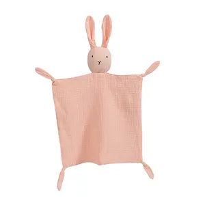 Produsen 100% katun polos Muslin bungkus tas selimut untuk bayi baru lahir