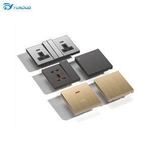 H20 सफेद 2 गिरोह 1 रास्ता 2 तरह मल्टी सॉकेट uk मानक स्विच सॉकेट लक्जरी फैशन गिरोह स्विच सॉकेट - Product Image 4