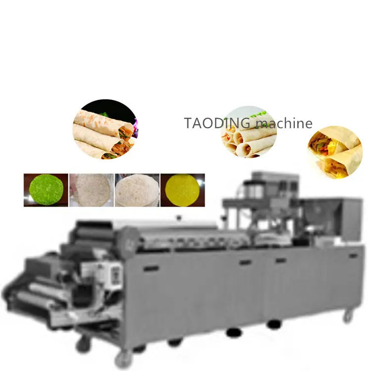 Wooden packed vending machine bread production line automatic roti making machine pita bread machine