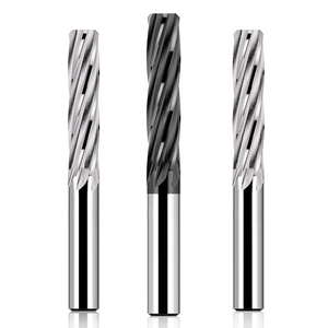 Lucas công cụ xoắn ốc khoan lổ phay cắt H7 vonfram thép cacbua cuối nhà máy cho máy công cụ CNC - Product Image 1