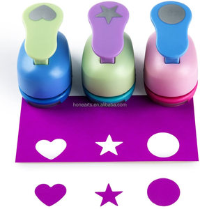 Poinçon de découpe de papier artisanal pour enfants, de 25MM, <span class=keywords><strong>1</strong></span> pouce, Mini, moyen et grand poinçons artisanaux, ensemble poinçon de découpe - Product Image 2