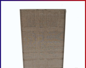 Cloison en verre teinté haut de gamme, cintrée à chaud et collée, avec design mural de fond pour bureaux et hôtels - Product Image 3