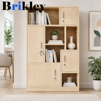 Armoire de chambre d'hôtel en MDF, armoire en bois avec serrure électronique numérique pour le salon