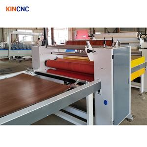 KINCNC machine à bois feuille de finition papier double face <span class=keywords><strong>film</strong></span> pvc mdf machine à coller le papier - Product Image 3