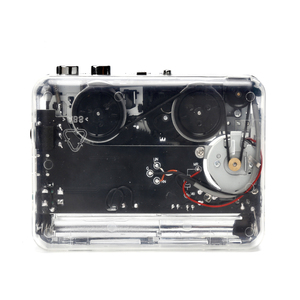 Reproductor de Casetes Portátil Transparente con Convertidor USB MP3 para Música, Estudio, Uso Doméstico, Auto Reverse, Walkman Retro, Grabadora de Casetes - Product Image 5