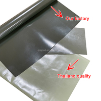 Thaïlande Malaisie B. Vert Oliver Vert PVC Cuir Nylon PVC Enduit Toile PVC pour Tentes Camion Couvre Réservoir De Pêche