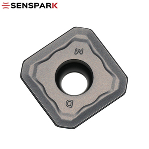 ใบมีดกัดเหลี่ยม 45 องศา รุ่น SEMT13T3AGEN-JM SEET12T3-DM สำหรับงานกัดหน้าและงานลบมุม SENSPARK SEET/SEMT - Product Image 1
