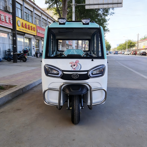 Modelo 2026, Triciclo Eléctrico Cerrado de Cinco Puertas con Certificación EEC, para 4 Pasajeros, de Alta Velocidad, para Taxis - Product Image 5