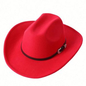 Sombrero de Vaquero Occidental con Plumas para Mujer, Venta al por Mayor, Nuevo Estilo 2022, Texas, para Adultos, Viajes, Aire Libre, Casual, Cuatro Estaciones - Product Image 6