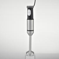 Mixeur Plongeant Électrique DC 1000W Haute Efficacité, Vitesse Variable, en Acier Inoxydable, Commande par Bouton Poussoir