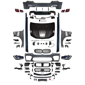 Kit de carrocería de parachoques de piezas de automóvil para <span class=keywords><strong>BMW</strong></span> SERIE 5 F10 2011-2017 modificado al estilo G30 M5 2021. - Product Image 3