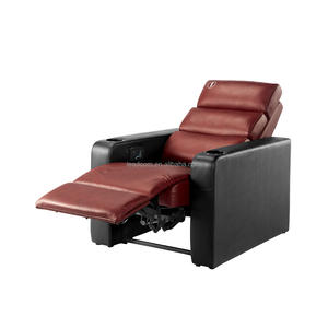 LEADCOM Sièges de théâtre en <span class=keywords><strong>cuir</strong></span> commerciaux LS-818 cinéma Vip canapé inclinable chaise de salle de cinéma chaise de cinéma vip électrique - Product Image 5